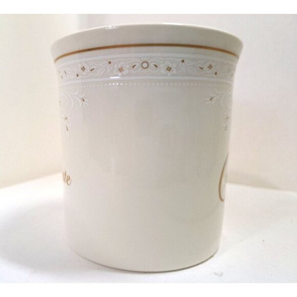 Lenox Set of 2 Bone China Mugs "Congratulations" and "Celebrate" Made in USA - Picture 12 of 12